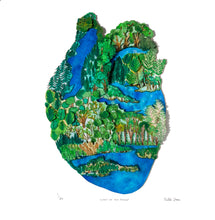 Charger l'image dans la galerie, Forest Heart - ORIGINAL ART 30x40