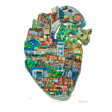 Load image into Gallery viewer, The Leslieville Heart - ORIGINAL ART