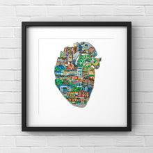 Load image into Gallery viewer, The Leslieville Heart - ART PRINT