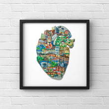 Load image into Gallery viewer, The Leslieville Heart - ART PRINT