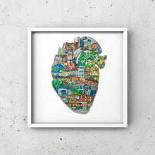 Load image into Gallery viewer, The Leslieville Heart - ART PRINT