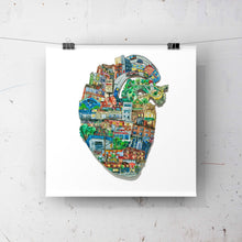Load image into Gallery viewer, The Leslieville Heart - ART PRINT