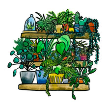 Charger l'image dans la galerie, Plant Shelf - ORIGINAL ART 20x20