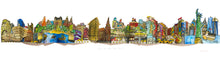 Load image into Gallery viewer, Pop Up New York City - FRAMED ART 9x30