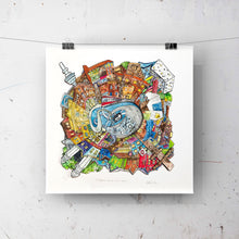 Charger l'image dans la galerie, Toronto: Queen Street West - ART PRINT