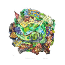 Charger l'image dans la galerie, Toronto Ravines - ORIGINAL ART 20x20