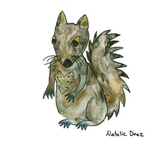 Load image into Gallery viewer, Brown Squirrel - ART PRINT