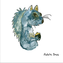 Load image into Gallery viewer, Grey Squirrel - ART PRINT