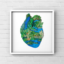 Load image into Gallery viewer, The Forest Heart - ART PRINT
