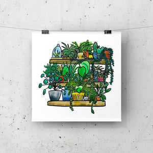 Plant Shelf - ART PRINT