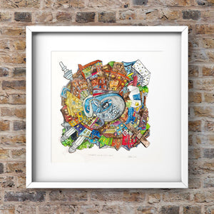 Toronto: Queen Street West - ART PRINT