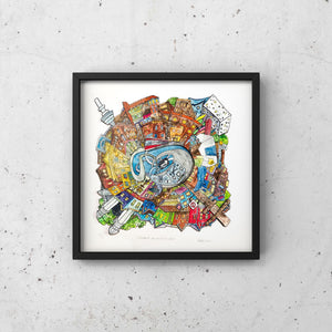 Toronto: Queen Street West - ART PRINT